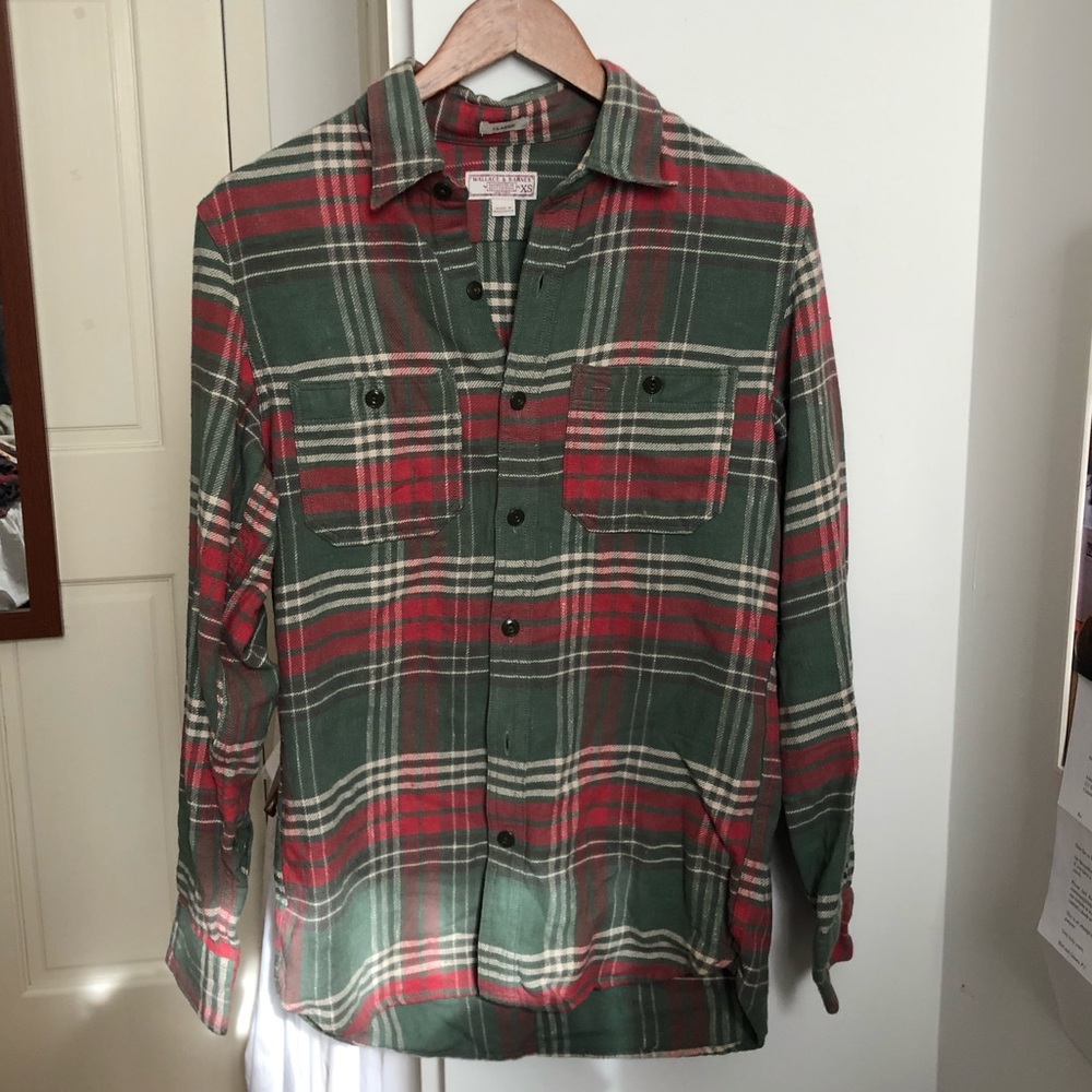 J. Crew Wallace & Barnes Plaid Button Up